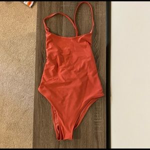 NWT Aerie strappy one-piece swim suit